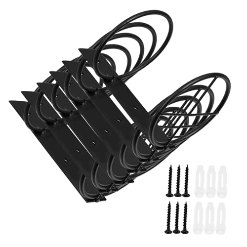 ZUNOXAZ 6 Stück Wandmontierte Weinflaschenhalter aus Robustem Einzeln Hängend Stilvolles Weinregal für Esszimmer Bar Keller Langlebig und Rostfrei Weinpräsentationsdisplay ZUNOXAZ 6 Stück Wandmontierte Weinflaschenhalter aus Robustem Einzeln Hängend Stilvolles Weinregal für Esszimmer Bar Keller Langlebig und Rostfrei Weinpräsentationsdisplay von ZUNOXAZ