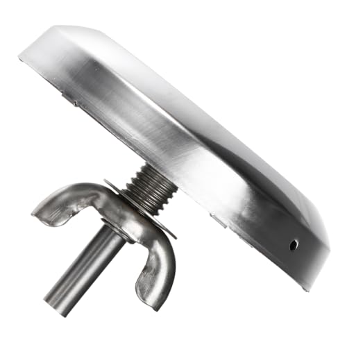 ZUNOXAZ Bbq Thermometer Bimetallisches Grillthermometer für Präzise Temperaturmessung von Vielseitig Einsetzbar für Grill und Ofen Langlebig und Leicht zu Transportieren von ZUNOXAZ