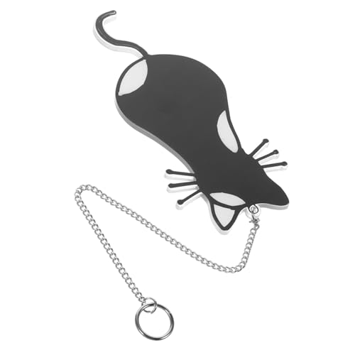 ZUNOXAZ Bunte Fensterdekoration Katze mit Eisenkette zum Aufhängen Leichtes Langlebiges Wand Fensterornament für Katzenliebhaber Dekoratives Wandpaneel ZUNOXAZ Bunte Fensterdekoration Katze mit Eisenkette zum Aufhängen Leichtes Langlebiges Wand Fensterornament für Katzenliebhaber Dekoratives Wandpaneel von ZUNOXAZ