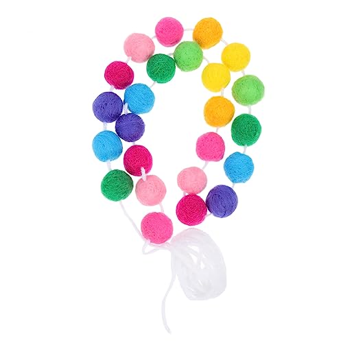 ZUNOXAZ Bunte Filz Pompom Girlande aus Wollfilz Weiche Glatte Kugelanhänger Langlebige Wohn und Weihnachtsdeko Geeignet für Fenster Baum Schule Garten und Festtagsatmosphäre ZUNOXAZ Bunte Filz Pompom Girlande aus Wollfilz Weiche Glatte Kugelanhänger Langlebige Wohn und Weihnachtsdeko Geeignet für Fenster Baum Schule Garten und Festtagsatmosphäre von ZUNOXAZ