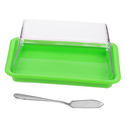 ZUNOXAZ Butterdose mit Deckel und Cutter BPA geschützter Butterbehälter für Kühlschrank Frischhaltedose für Butter und Käse Praktisch Leicht zu Reinigen Elegantes Design von ZUNOXAZ