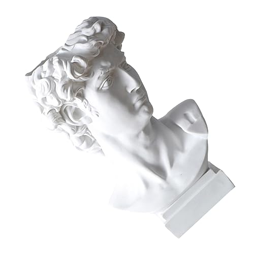 ZUNOXAZ David Statue Stifthalter Griechische Statue als Dekorativer Pinselhalter und Vasenbehälter für Blumenarrangements Design für Schreibtischdekoration ZUNOXAZ David Statue Stifthalter Griechische Statue als Dekorativer Pinselhalter und Vasenbehälter für Blumenarrangements Design für Schreibtischdekoration von ZUNOXAZ