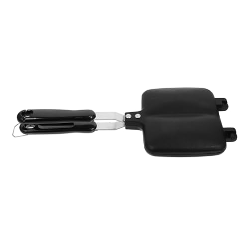 ZUNOXAZ Doppelseitige Sandwich bratpfanne aus Aluminium Antihaftbeschichtet Schnelles Erhitzen für Gasherde und Outdoor für Toast Waffeln Steak und Desserts von ZUNOXAZ
