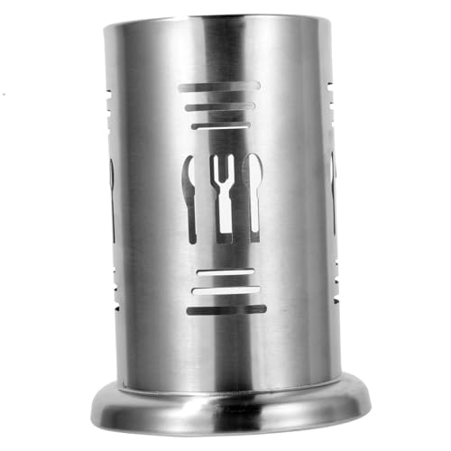 ZUNOXAZ Edelstahl Besteckhalter Küchenorganizer mit Ablauflöchern Chopstick Container für Besteck Trocknung und Aufbewahrung Rostfrei Kompakt für Zuhause und Gastronomie Geeignet ZUNOXAZ Edelstahl Besteckhalter Küchenorganizer mit Ablauflöchern Chopstick Container für Besteck Trocknung und Aufbewahrung Rostfrei Kompakt für Zuhause und Gastronomie Geeignet von ZUNOXAZ
