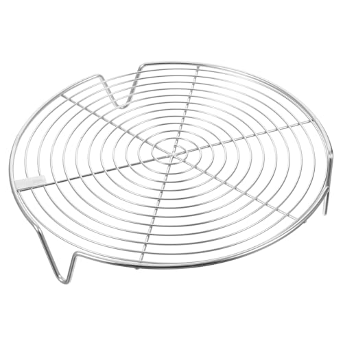 ZUNOXAZ Edelstahl Dampfgarer Rack Steaming Stand mit Hohem Fuß für Gesunde Fettarme Zubereitung von Dumplings Brötchen und Kuchen Robust Leicht zu Reinigen Kompakt für Küche und von ZUNOXAZ