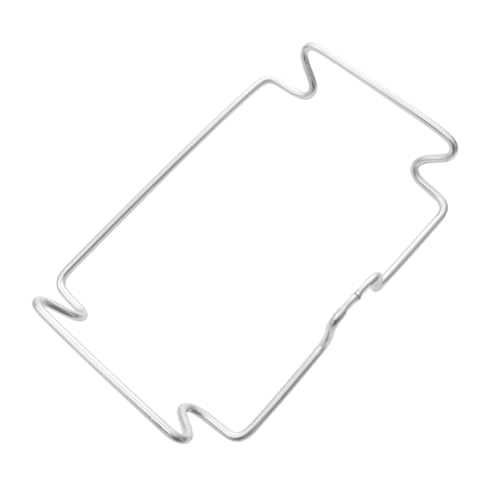 ZUNOXAZ Edelstahl Hängeregal mit Doppeltem Klebepad Platzsparend Rostfrei Vielseitig für Küche Bad Tür Rückseite zur Aufbewahrung von Müllbeuteln Deckeln Handtüchern und Küchenutensilien von ZUNOXAZ