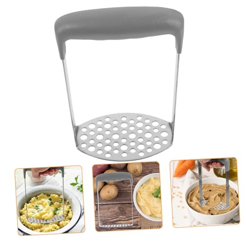 ZUNOXAZ Edelstahl Kartoffelstampfer Handlicher Kartoffelpresse mit Komfortablem Griff Langlebig Einfach zu Bedienen für Kartoffelpüree und Gemüse Geeignet Zufällige Farbe Zufällige Farbe ZUNOXAZ Edelstahl Kartoffelstampfer Handlicher Kartoffelpresse mit Komfortablem Griff Langlebig Einfach zu Bedienen für Kartoffelpüree und Gemüse Geeignet Zufällige Farbe Zufällige Farbe von ZUNOXAZ