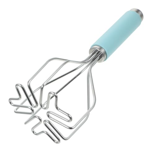 ZUNOXAZ Edelstahl Kartoffelstampfer mit Griff Großer Pressfläche Handlicher Küchenhelfer für Kartoffelpüree Gemüse und Obstpüree Geeignet für Zuhause Restaurant Müheloses Zerdrücken ohne ZUNOXAZ Edelstahl Kartoffelstampfer mit Griff Großer Pressfläche Handlicher Küchenhelfer für Kartoffelpüree Gemüse und Obstpüree Geeignet für Zuhause Restaurant Müheloses Zerdrücken ohne von ZUNOXAZ