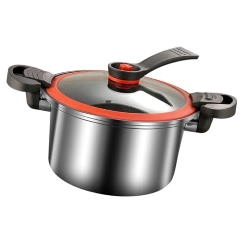 ZUNOXAZ Edelstahl Micro Pressure Cooker Großer Slow Cooker mit Glasdeckel Kompakter Vielseitiger Suppentopf für Täglichen Gebrauch Langlebig und Platzsparend für Haushalt und Familie ZUNOXAZ Edelstahl Micro Pressure Cooker Großer Slow Cooker mit Glasdeckel Kompakter Vielseitiger Suppentopf für Täglichen Gebrauch Langlebig und Platzsparend für Haushalt und Familie von ZUNOXAZ