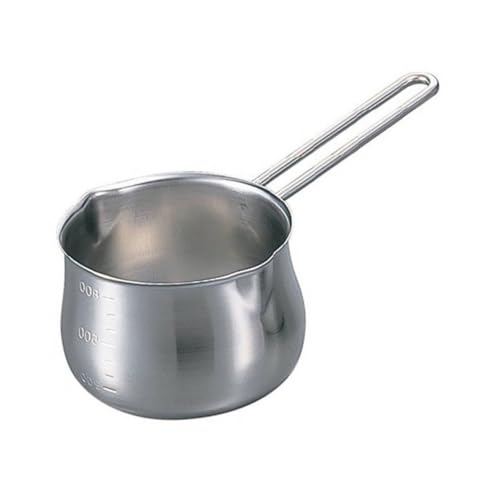ZUNOXAZ Edelstahl Schmelztopf mit Hitzeschutzgriff Vielseitiger Butter Käse Schokolade Schmelzbehälter für Backen Kochen und Fondue Hitzebeständig Gleichmäßige Wärmeverteilung von ZUNOXAZ