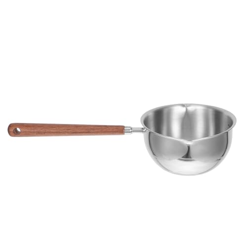 ZUNOXAZ Edelstahl Suppenkelle mit Doppel Ausgießer Ergonomischer Langem Griff Langlebig und Leicht zu Reinigen zum Servieren von Suppen Soßen und Dressings für Zuhause und Gastronomie von ZUNOXAZ
