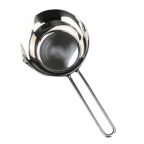 ZUNOXAZ Edelstahl Wasserlöffel mit Langem Griff Spitz Zulaufend Robuste Suppenkelle für Sojamilch Glatte Oberfläche Ergonomisch für Küche und Gastronomie von ZUNOXAZ
