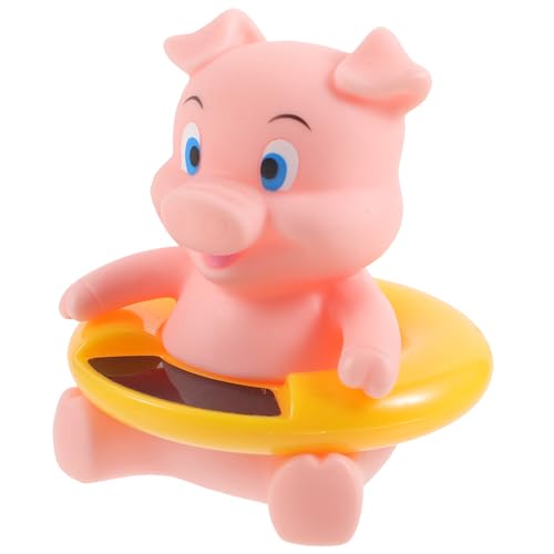 ZUNOXAZ Elektronisches Badethermometer Schwimmendes Cartoon Wassertemperaturmessgerät für Badewanne und Pool Sicherer Badetemperaturanzeiger mit Niedlichem Schwein Design ZUNOXAZ Elektronisches Badethermometer Schwimmendes Cartoon Wassertemperaturmessgerät für Badewanne und Pool Sicherer Badetemperaturanzeiger mit Niedlichem Schwein Design von ZUNOXAZ