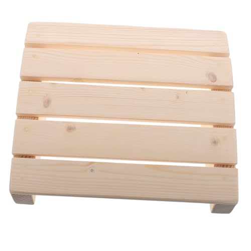 ZUNOXAZ Ergonomischer Fußhocker aus Robustem Holz Verstellbarer Klavier Fußstütze mit Polster für Richtige Sitzhaltung für Anfänger Klavier Übung zu Hause Klassenzimmer von ZUNOXAZ