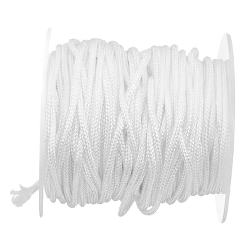 ZUNOXAZ Fensterrollo Ersatzkordel Weiß Polyester Schnur für Jalousien Jalousieschnur Gardinenzubehör DIY Zuschneidbar Robust für Vielseitigen Einsatz ZUNOXAZ Fensterrollo Ersatzkordel Weiß Polyester Schnur für Jalousien Jalousieschnur Gardinenzubehör DIY Zuschneidbar Robust für Vielseitigen Einsatz von ZUNOXAZ