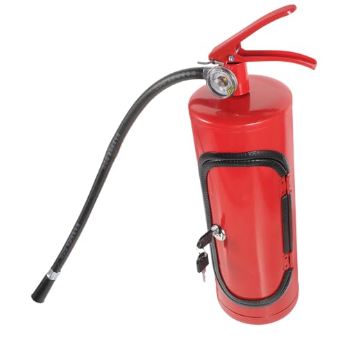 ZUNOXAZ Feuerlöscher Weinbox Kreative Metall Weinlagerbox für Whisky Rotwein Geschenkidee für Geburtstage Feiertage Robuste und Aufbewahrungslösung von ZUNOXAZ