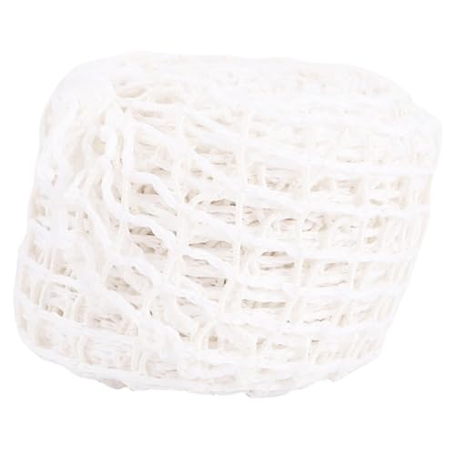 ZUNOXAZ Fleischnetz Rolle Polyester Fleischnetz für Rollbraten und Wurstherstellung Reißfestes Metzgernetz zum Kochen Räuchern und Verpacken von Fleisch und Geflügel Praktisches von ZUNOXAZ
