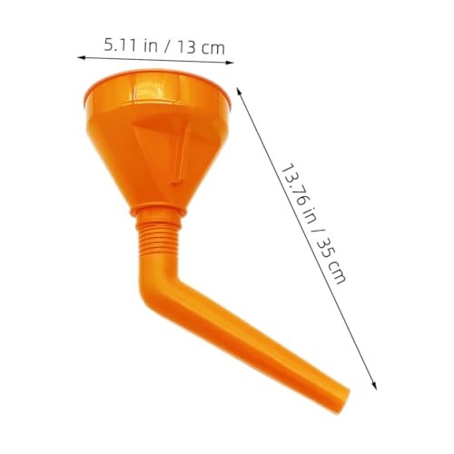 ZUNOXAZ Flexibler Benzintrichter mit Breiter Öffnung Gelber Winkel Dicker Einfülltrichter für Autos und Motorräder Benzin und Ölbeständig Praktisches Notfall Tool für Unterwegs ZUNOXAZ Flexibler Benzintrichter mit Breiter Öffnung Gelber Winkel Dicker Einfülltrichter für Autos und Motorräder Benzin und Ölbeständig Praktisches Notfall Tool für Unterwegs von ZUNOXAZ