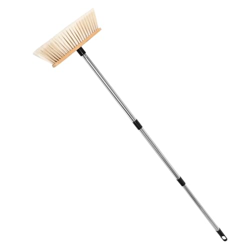 ZUNOXAZ Gartenbesen mit Edelstahlstiel Harter Borste Robust für Terrasse Teppiche Holzfußböden Effizienter Außenbesen für Gründliche Reinigung ZUNOXAZ Gartenbesen mit Edelstahlstiel Harter Borste Robust für Terrasse Teppiche Holzfußböden Effizienter Außenbesen für Gründliche Reinigung von ZUNOXAZ