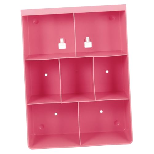 ZUNOXAZ Großes Bohrfreies Wandregal aus Sicherem PP Material Platzsparendes Aufbewahrungsregal für Bad und Küche Glatte Oberfläche Installieren zur Ordentlichen Organisation und von ZUNOXAZ