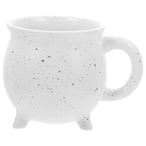 ZUNOXAZ Halloween Keramik Tasse Hexen Kessel Design mit Rutschfestem Griff Kreative Drei Fuß Kaffeetasse für Kaffee Tee Milch als für Zuhause und Büro ZUNOXAZ Halloween Keramik Tasse Hexen Kessel Design mit Rutschfestem Griff Kreative Drei Fuß Kaffeetasse für Kaffee Tee Milch als für Zuhause und Büro von ZUNOXAZ