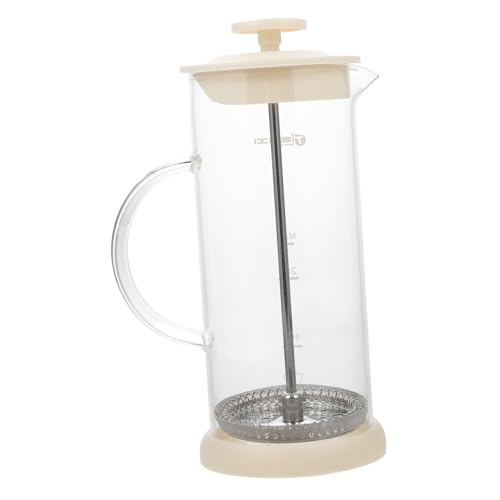 ZUNOXAZ Hand Milchaufschäumer Handaufschäumer Milchaufschäumer Edelstahl Tragbar Manuell Handpumpe Espresso Zubehör Handgerät Manuell Handmixer Stab Weiß ZUNOXAZ Hand Milchaufschäumer Handaufschäumer Milchaufschäumer Edelstahl Tragbar Manuell Handpumpe Espresso Zubehör Handgerät Manuell Handmixer Stab Weiß von ZUNOXAZ