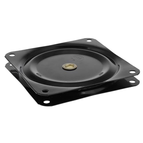 ZUNOXAZ Heavy Duty Drehplatte für Möbel Robuste Swivel Basis für Drehstühle Tische Couchtische Bücherregale Elegantes Schwarzes Design Mühelose Rotation von ZUNOXAZ