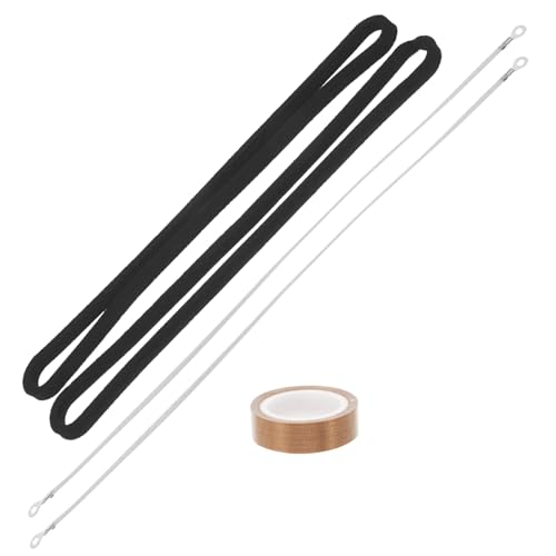 ZUNOXAZ Heizdraht Ersatzset für Vakuumversiegelungsgerät Hitzebeständige Dichtungsbänder Langlebige Heizelemente Kompatibel mit Continuous Band Sealer und Annular Sealing Zufällige Farbe von ZUNOXAZ