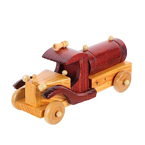 ZUNOXAZ Holz Retro Auto Modell Vintage Car Deko Holz Ornament fürs Wohnzimmer Büro Sammler Desktop Dekoration ZUNOXAZ Holz Retro Auto Modell Vintage Car Deko Holz Ornament fürs Wohnzimmer Büro Sammler Desktop Dekoration von ZUNOXAZ