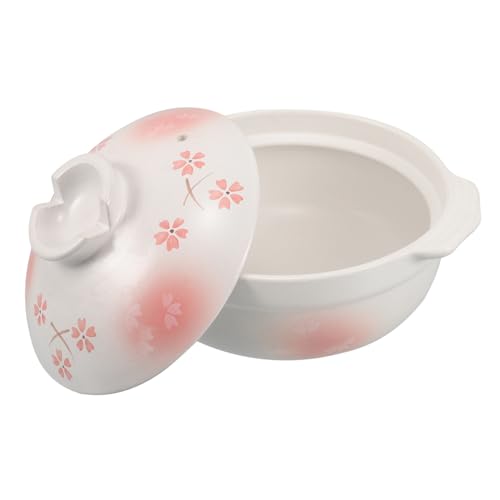 ZUNOXAZ Japanischer Tontopf Mit Deckel 6l Hitzebeständig Aus Grobem Ton Für Gasherd Und Backofen Für Suppen Und Aufläufe ZUNOXAZ Japanischer Tontopf Mit Deckel 6l Hitzebeständig Aus Grobem Ton Für Gasherd Und Backofen Für Suppen Und Aufläufe von ZUNOXAZ