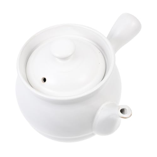 ZUNOXAZ Keramik Arzneitopf für Gasherd Ergonomischer Griff Hitzebeständig Sicherer Medizin Kasserolle Kräuter Geeignet Traditioneller Chinesischer Kochtopf von ZUNOXAZ