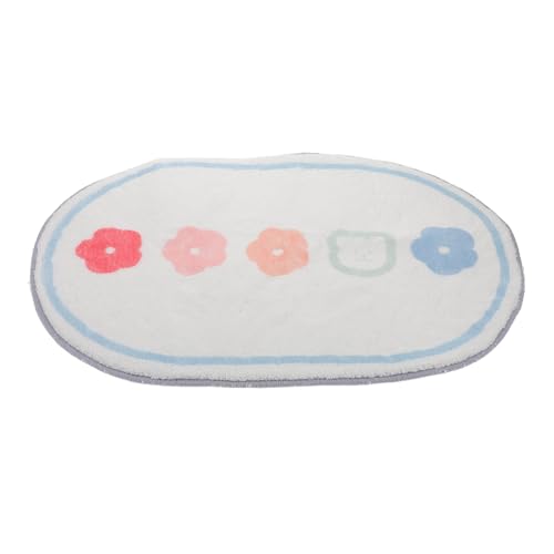 ZUNOXAZ Kinderteppich Mädchenzimmer Cartoon Design Weicher Spielteppich rutschfest Babyzimmer Dekor Niedlicher Teppich für Schlafzimmer und Spielzimmer von ZUNOXAZ