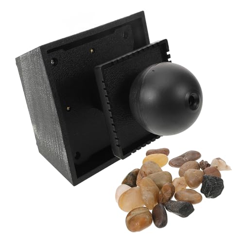 ZUNOXAZ Kleiner Tabletop Wasserbrunnen ohne Batterie Entspannender Fließender Zimmerbrunnen Wohnzimmer Deko Feng Shui Desktop Springbrunnen für Büro und Zuhause von ZUNOXAZ