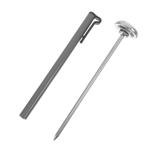 ZUNOXAZ Küchen Lebensmittel Temperatursonde Thermometer aus Hochpräzises Instant Read Thermometer für Milch Kaffee und Backwaren Temperaturbereich von ZUNOXAZ