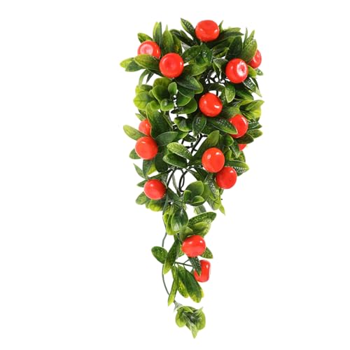 ZUNOXAZ Künstliche Fruchtgirlande mit Realistischen Grünen Blättern Hängende Dekoration für Zuhause und Party Leicht Farbenfroh für Hochzeit Weihnachten Valentinstag und Festdeko ZUNOXAZ Künstliche Fruchtgirlande mit Realistischen Grünen Blättern Hängende Dekoration für Zuhause und Party Leicht Farbenfroh für Hochzeit Weihnachten Valentinstag und Festdeko von ZUNOXAZ