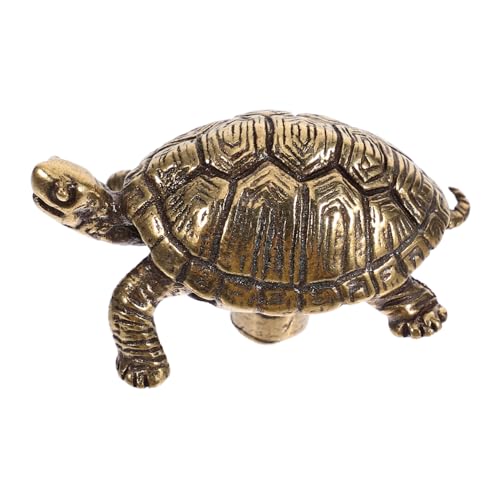 ZUNOXAZ Langlebiger Messing Schubladengriff mit Detailliertem Schildkröten design Vielseitiger Möbelknopf für Schränke Kommoden Küchen Schlafzimmermöbel Einfache Montage Antike Optik ZUNOXAZ Langlebiger Messing Schubladengriff mit Detailliertem Schildkröten design Vielseitiger Möbelknopf für Schränke Kommoden Küchen Schlafzimmermöbel Einfache Montage Antike Optik von ZUNOXAZ