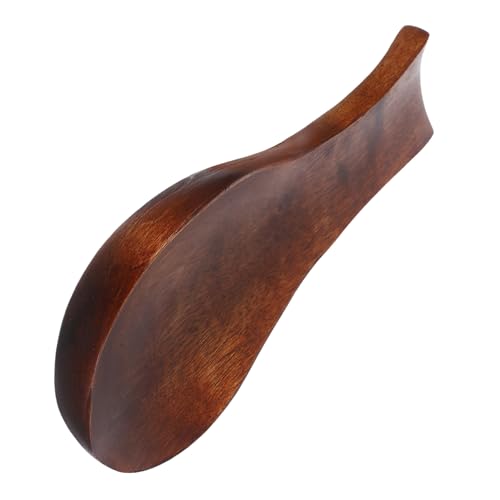 ZUNOXAZ Löffel-Aufbewahrungsregal kochlöffel Diener des Löffelhalters Besteckhalter für die Küche Essstäbchen-Organizer Arbeitsplattenauflage Bauernlöffelablage Herdlöffel Ruhe Holz Khaki von ZUNOXAZ