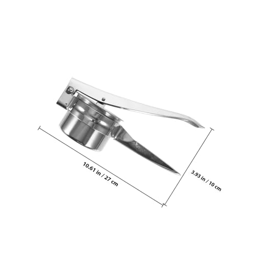 ZUNOXAZ Manuelle Kartoffelpresse aus Edelstahl Rutschfester Griff Leicht zu Reinigen Robustes Kartoffelstampfer Kartoffelpüree Süßkartoffeln und Obst für Küche und Restaurant ZUNOXAZ Manuelle Kartoffelpresse aus Edelstahl Rutschfester Griff Leicht zu Reinigen Robustes Kartoffelstampfer Kartoffelpüree Süßkartoffeln und Obst für Küche und Restaurant von ZUNOXAZ