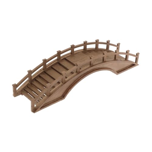 ZUNOXAZ Miniatur Holz Bogenbrücke Modell Stabile Holzbrücke für Mikrolandschaft DIY Bonsai Dekoration Kleines Brückendekor für Garten Bachlauf Teich Zubehör Vielseitiger ZUNOXAZ Miniatur Holz Bogenbrücke Modell Stabile Holzbrücke für Mikrolandschaft DIY Bonsai Dekoration Kleines Brückendekor für Garten Bachlauf Teich Zubehör Vielseitiger von ZUNOXAZ