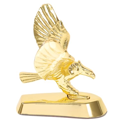 ZUNOXAZ Motorrad Adler Kühlerfigur Zinklegierung Frontabdeckung Dekoration Motorhaube Abzeichen für Motorradmodifikation von ZUNOXAZ