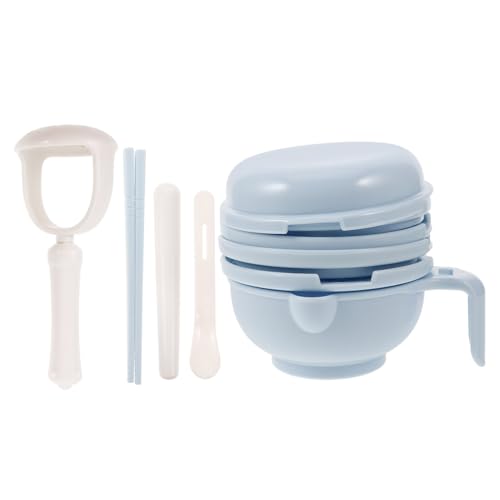 ZUNOXAZ Multifunktionaler Babybrei mixer mit Rutschfester Basis Lebensmittelechtem Material Manuellem Obst Gemüsezerkleinerer Inklusive Zitruspresse für Beikostzubereitung und Babynahrung ZUNOXAZ Multifunktionaler Babybrei mixer mit Rutschfester Basis Lebensmittelechtem Material Manuellem Obst Gemüsezerkleinerer Inklusive Zitruspresse für Beikostzubereitung und Babynahrung von ZUNOXAZ