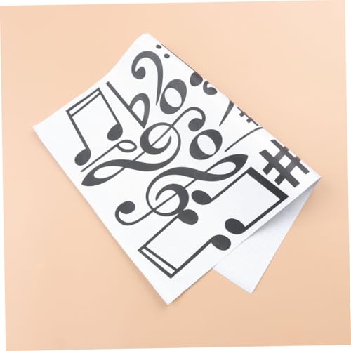 ZUNOXAZ Musiknoten Wandtattoo Selbstklebend PVC Aufkleber für Klassenzimmer Klangaum Dekoration Dunkles Originelles Hintergrundbild ZUNOXAZ Musiknoten Wandtattoo Selbstklebend PVC Aufkleber für Klassenzimmer Klangaum Dekoration Dunkles Originelles Hintergrundbild von ZUNOXAZ