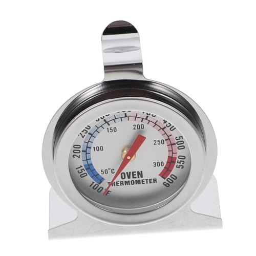 ZUNOXAZ Ofenthermometer Präzises Küchen Thermometer mit Einfacher Installation Leicht zu Reinigen und Zuverlässiger Temperaturmessung für Backofen und Grill von ZUNOXAZ