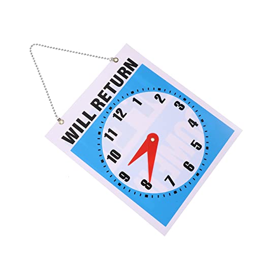 ZUNOXAZ PVC Türschild Welcome Doppelseitig Quadratisch mit Uhr Wetterfestes PVC Dekoschild für Laden Geschäft Büro Praktisches Klares Open Design zum Aufhängen an Tür oder Wand ZUNOXAZ PVC Türschild Welcome Doppelseitig Quadratisch mit Uhr Wetterfestes PVC Dekoschild für Laden Geschäft Büro Praktisches Klares Open Design zum Aufhängen an Tür oder Wand von ZUNOXAZ