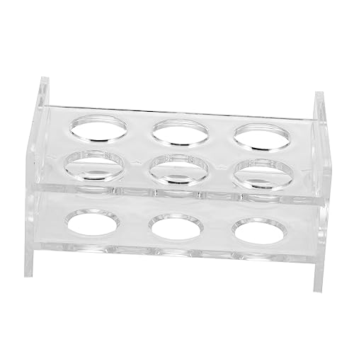 ZUNOXAZ Party Schnapsglashalter Transparenter Reihiger Organizer für Bar und Veranstaltungen Robuster und Wiederverwendbarer für Glasflaschen und Drinks von ZUNOXAZ