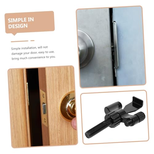 ZUNOXAZ Robuster Aluminium Türstopper mit Verstellbarem Türschloss Tragbar Schwerlast Türsicherung für Hotel und Zuhause Einbruchschutz Einfache Befestigung für Reisen und Frauen ZUNOXAZ Robuster Aluminium Türstopper mit Verstellbarem Türschloss Tragbar Schwerlast Türsicherung für Hotel und Zuhause Einbruchschutz Einfache Befestigung für Reisen und Frauen von ZUNOXAZ