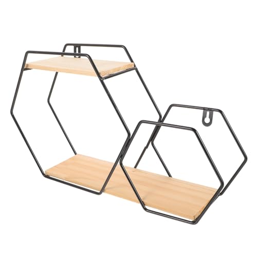 ZUNOXAZ Schwebendes Hexagon Wandregal aus Robustem Modernes Geometrisches Design Platzsparend und Vielseitig für Wohnzimmer Schlafzimmer Küche und Büro Geeignet Dekoratives Wanddekor ZUNOXAZ Schwebendes Hexagon Wandregal aus Robustem Modernes Geometrisches Design Platzsparend und Vielseitig für Wohnzimmer Schlafzimmer Küche und Büro Geeignet Dekoratives Wanddekor von ZUNOXAZ