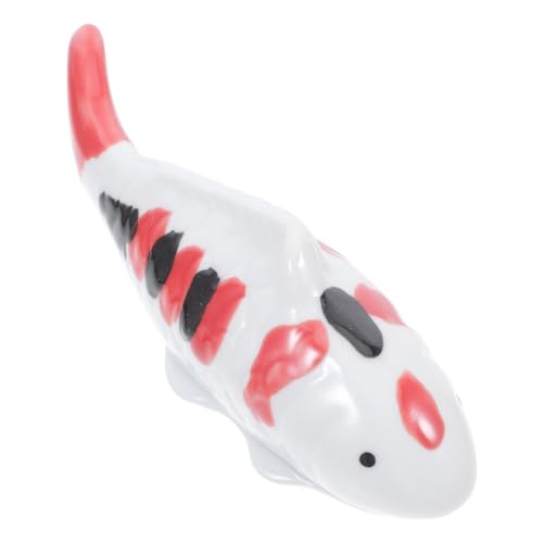 ZUNOXAZ Schwimmende Fischfigur für Teich und Aquarium Keramische Dekoration Leichte und Kompakte Fischornamente für Garten Vogelbad und ZUNOXAZ Schwimmende Fischfigur für Teich und Aquarium Keramische Dekoration Leichte und Kompakte Fischornamente für Garten Vogelbad und von ZUNOXAZ