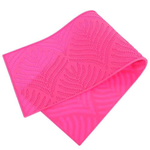 ZUNOXAZ Silikon Kuchenform für Tortendekoration Lebensmittelecht Glatte Oberfläche Langlebig DIY Fondant Backmatte mit Einzigartigem Weizenkorn muster für Elegante Kuchen von ZUNOXAZ
