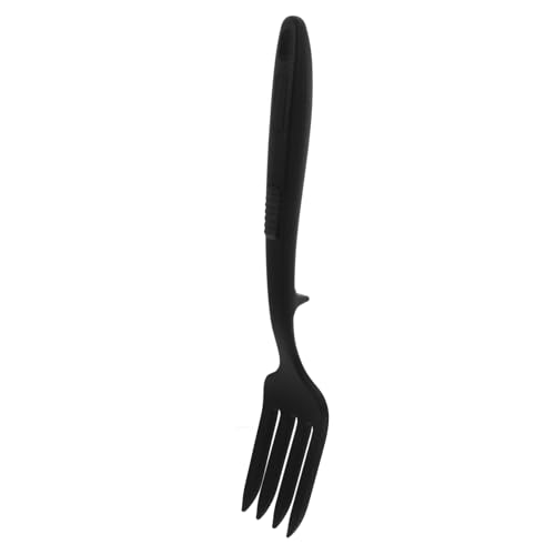 ZUNOXAZ Silikon Küchenforke Hitzebeständig und Antihaftbeschichtet zum Rühren Servieren und Kochen von Pasta und Nudelgerichten Design Rutschfester Griff Vielseitig Einsetzbar von ZUNOXAZ